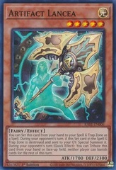 Artifact Lancea - RA01-EN006 - Super Rare - 1st Edition