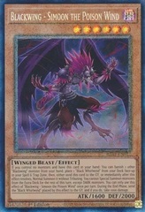 Blackwing - Simoon the Poison Wind - RA01-EN012 - Prismatic Ultimate Rare - 1st Edition