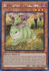 Danger!? Jackalope? - RA01-EN013 - Platinum Secret Rare - 1st Edition