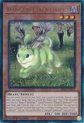 Danger!? Jackalope? - RA01-EN013 - Prismatic Ultimate Rare - 1st Edition