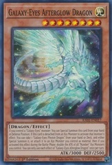 Galaxy-Eyes Afterglow Dragon - RA01-EN017 - Super Rare - 1st Edition