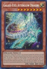 Galaxy-Eyes Afterglow Dragon - RA01-EN017 - Secret Rare - 1st Edition