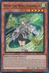 Wynn the Wind Channeler - RA01-EN018 - Super Rare - 1st Edition