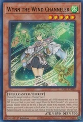 Wynn the Wind Channeler - RA01-EN018 - Ultra Rare - 1st Edition