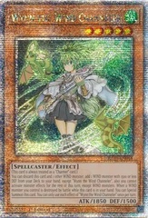 Wynn the Wind Channeler - RA01-EN018 - Quarter Century Secret Rare - 1st Edition