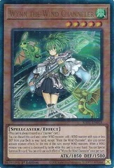 Wynn the Wind Channeler - RA01-EN018 - Prismatic Ultimate Rare - 1st Edition