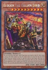 Eldlich the Golden Lord (Alternate Art) - RA01-EN019 - Platinum Secret Rare - 1st Edition