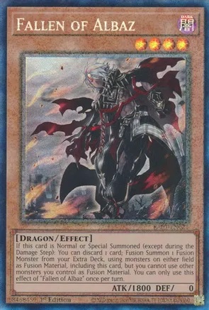 Fallen of Albaz - RA01-EN021 - Prismatic Collectors Rare - 1st Edition