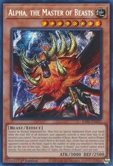 Alpha, the Master of Beasts - RA01-EN022 - Secret Rare - 1st Edition