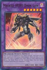 Masked HERO Dark Law - RA01-EN025 - Ultra Rare - 1st Edition