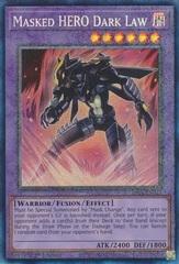 Masked HERO Dark Law - RA01-EN025 - Prismatic Collector's Rare - 1st Edition