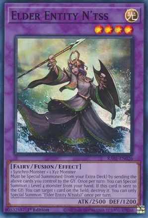 Elder Entity Ntss - RA01-EN026 - Super Rare - 1st Edition
