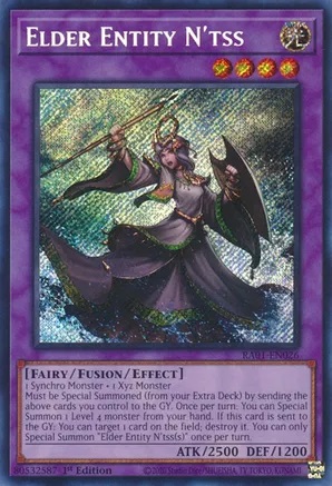 Elder Entity Ntss - RA01-EN026 - Secret Rare - 1st Edition