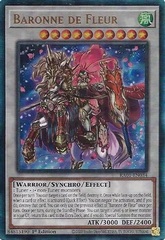 Baronne de Fleur - RA01-EN034 - Prismatic Ultimate Rare - 1st Edition