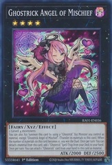 Ghostrick Angel of Mischief - RA01-EN036 - Secret Rare - 1st Edition