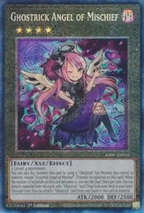 Ghostrick Angel of Mischief - RA01-EN036 - Prismatic Collector's Rare - 1st Edition