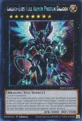 Galaxy-Eyes Full Armor Photon Dragon - RA01-EN037 - Platinum Secret Rare - 1st Edition