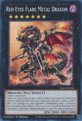 Red-Eyes Flare Metal Dragon - RA01-EN038 - Super Rare - 1st Edition