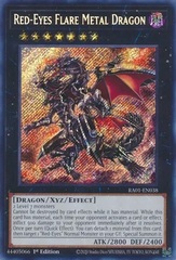 Red-Eyes Flare Metal Dragon - RA01-EN038 - Secret Rare - 1st Edition