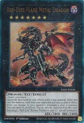 Red-Eyes Flare Metal Dragon - RA01-EN038 - Prismatic Ultimate Rare - 1st Edition