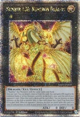 Number 100: Numeron Dragon - RA01-EN039 - Quarter Century Secret Rare - 1st Edition