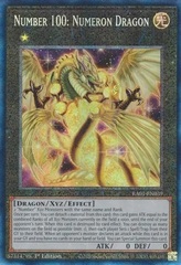 Number 100: Numeron Dragon - RA01-EN039 - Prismatic Collector's Rare - 1st Edition