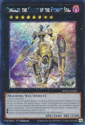 Yu-Gi-Oh! Magician's Salvation – Platinum Secret Rare – RA01-EN068 – 1st Edition – Aus 25th Anniversary Rarity Collection