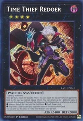 Time Thief Redoer - RA01-EN041 - Secret Rare - 1st Edition