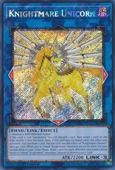 Knightmare Unicorn - RA01-EN043 - Platinum Secret Rare - 1st Edition