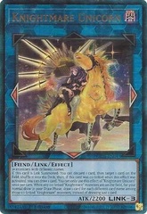 Knightmare Unicorn (Alternate Art) - RA01-EN043 - Prismatic Ultimate Rare - 1st Edition