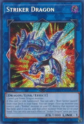 Striker Dragon - RA01-EN046 - Secret Rare - 1st Edition