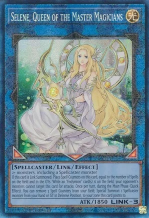 Selene, Queen of the Master Magicians - RA01-EN047 - Prismatic Collectors Rare - 1st Edition