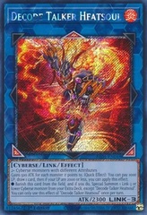 Decode Talker Heatsoul - RA01-EN048 - Platinum Secret Rare - 1st Edition