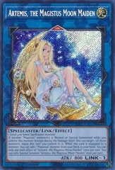 Artemis, the Magistus Moon Maiden - RA01-EN049 - Secret Rare - 1st Edition