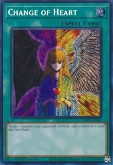 Change of Heart - RA01-EN050 - Secret Rare - 1st Edition