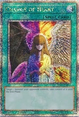 Change of Heart - RA01-EN050 - Quarter Century Secret Rare - 1st Edition