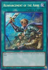 Reinforcement of the Army - RA01-EN051 - Secret Rare - 1st Edition