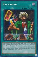 Reasoning - RA01-EN052 - Secret Rare - 1st Edition