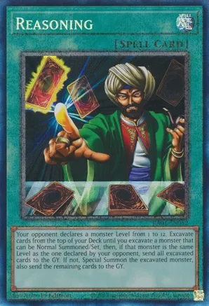 Reasoning - RA01-EN052 - Prismatic Collectors Rare - 1st Edition