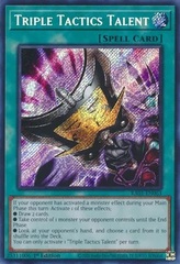 Triple Tactics Talent - RA01-EN063 - Secret Rare - 1st Edition