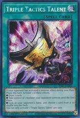 Triple Tactics Talent - RA01-EN063 - Platinum Secret Rare - 1st Edition