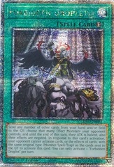 Forbidden Droplet - RA01-EN064 - Quarter Century Secret Rare - 1st Edition