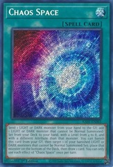 Chaos Space - RA01-EN065 - Secret Rare - 1st Edition