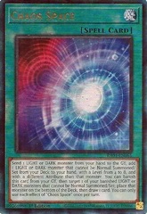 Chaos Space - RA01-EN065 - Prismatic Ultimate Rare - 1st Edition