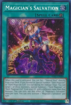 Magicians Salvation - RA01-EN068 - Secret Rare - 1st Edition