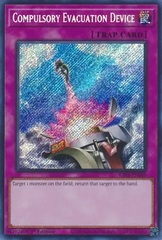 Compulsory Evacuation Device - RA01-EN069 - Secret Rare - 1st Edition