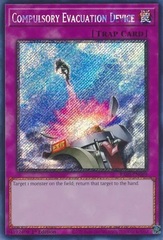 Compulsory Evacuation Device - RA01-EN069 - Platinum Secret Rare - 1st Edition