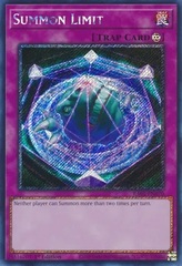 Summon Limit - RA01-EN070 - Platinum Secret Rare - 1st Edition