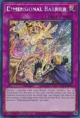 Dimensional Barrier - RA01-EN072 - Platinum Secret Rare - 1st Edition