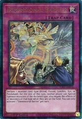 Dimensional Barrier - RA01-EN072 - Prismatic Ultimate Rare - 1st Edition